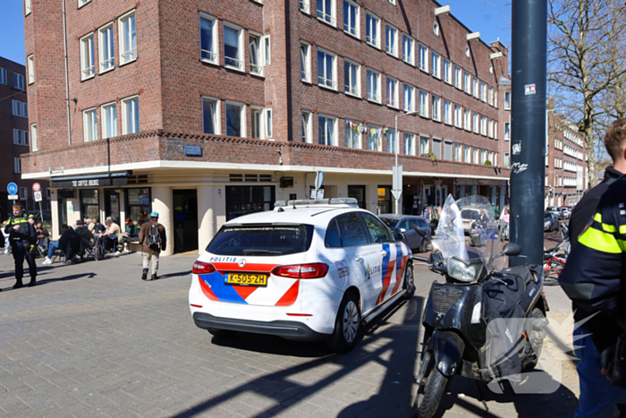 Veel politie aanwezig bij mogelijke steekincident