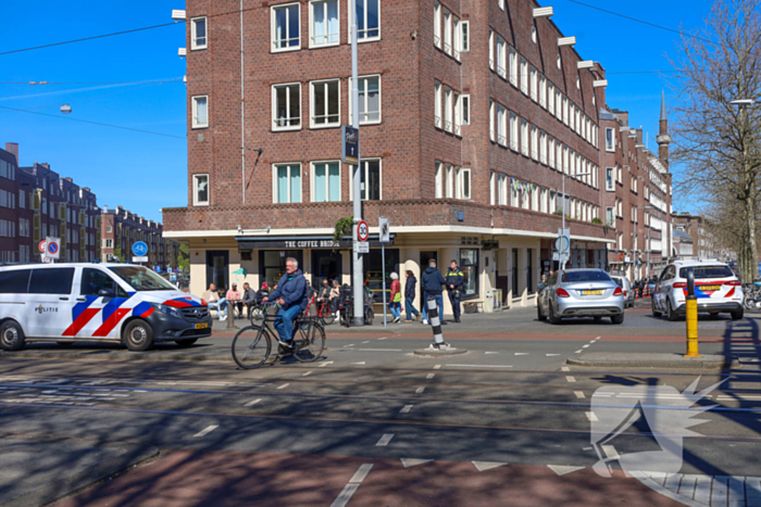 Veel politie aanwezig bij mogelijke steekincident