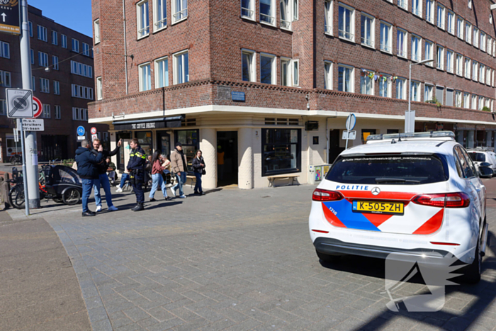 Veel politie aanwezig bij mogelijke steekincident