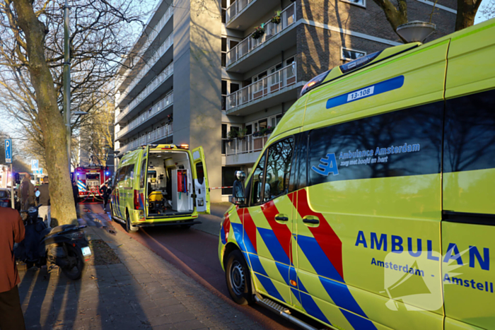 Slachtoffer bij brand in flatwoning