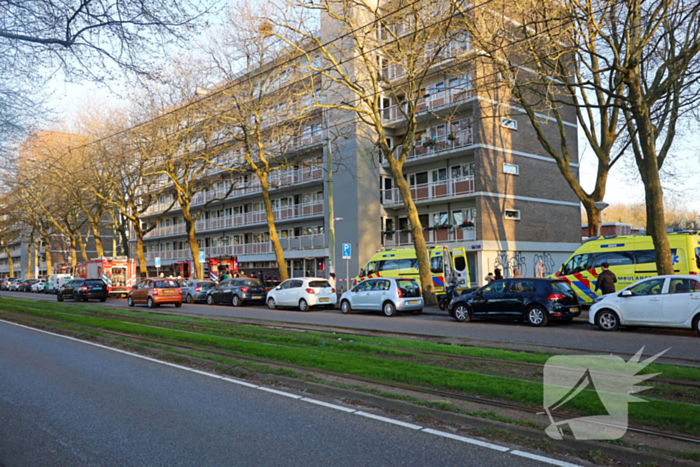 Slachtoffer bij brand in flatwoning