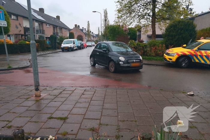 Aanrijding tussen scooter en personenauto
