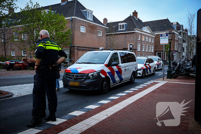 Aanrijding tussen wielrenner en voetganger