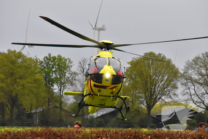 Traumateam ingezet voor medische noodsituatie op manege