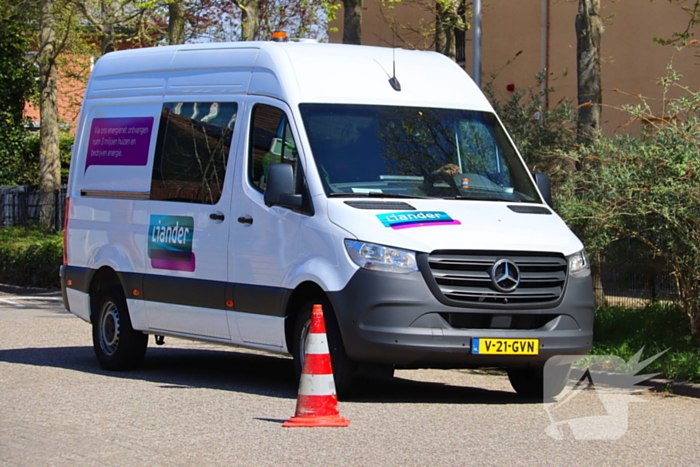 Gaslekkage door aanleg glasvezel