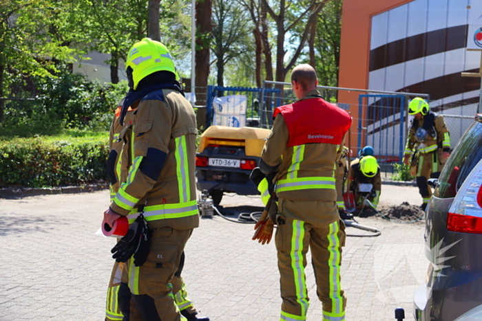 Gaslekkage door aanleg glasvezel