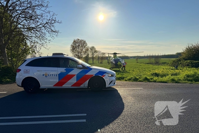 Traumahelikopter ingezet bij medische noodsituatie