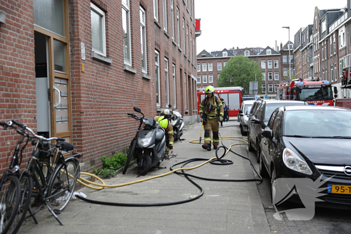 Enorme brandschade aan complex