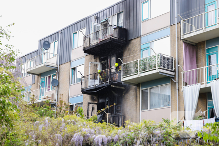 Enorme brandschade aan complex