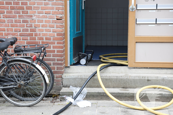 Enorme brandschade aan complex