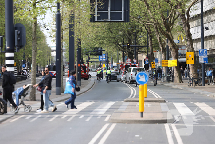 Duizenden Pro-Palestijn demonstranten komen aan bij stadhuis