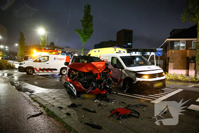 Drie beveiligingsauto's betrokken bij ongeval