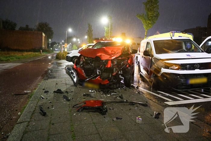 Drie beveiligingsauto's betrokken bij ongeval