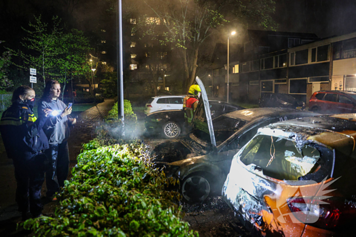 Forse brandschade midden in nacht