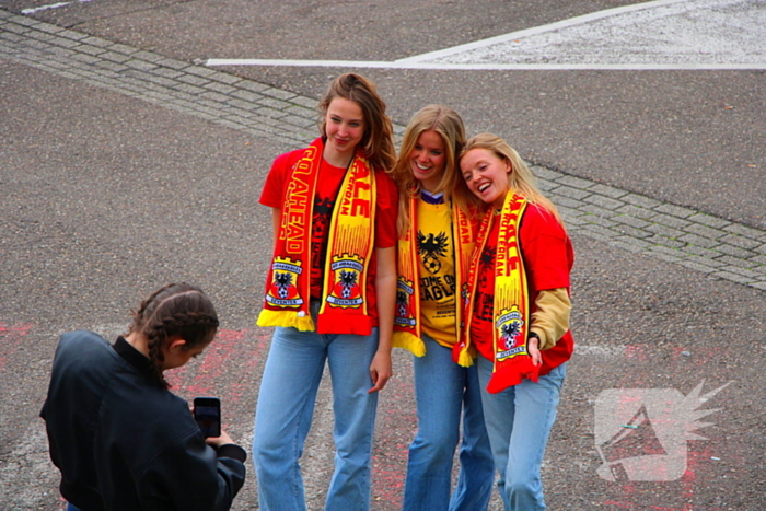 Spanning bij supporters voor bekerfinale