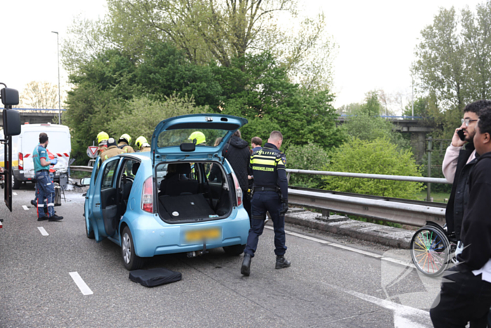 Drie voertuigen betrokken bij aanrijding