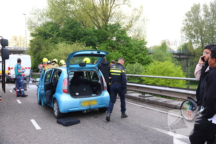 Drie voertuigen betrokken bij aanrijding