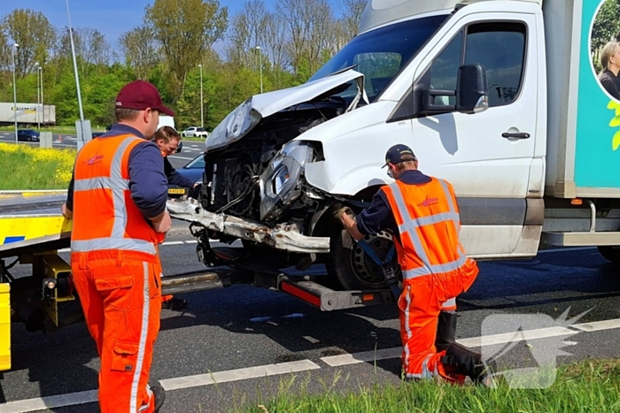 Politie botst tijdens achtervolgen van motorrijder