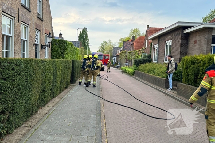 Brandweer ingezet voor schoorsteenbrand