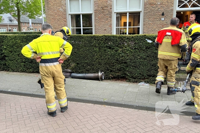 Brandweer ingezet voor schoorsteenbrand
