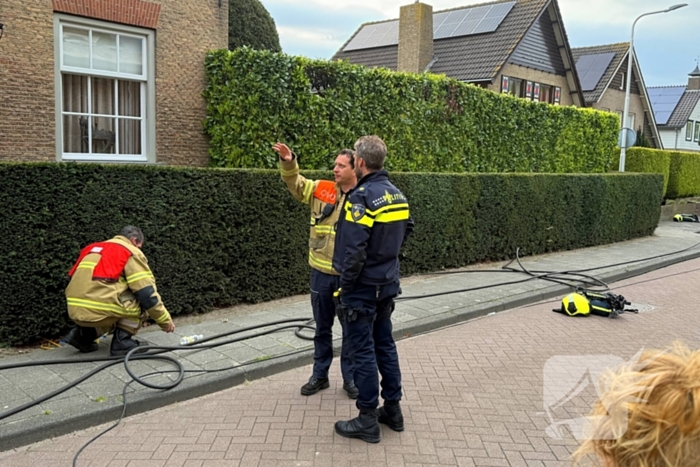 Brandweer ingezet voor schoorsteenbrand