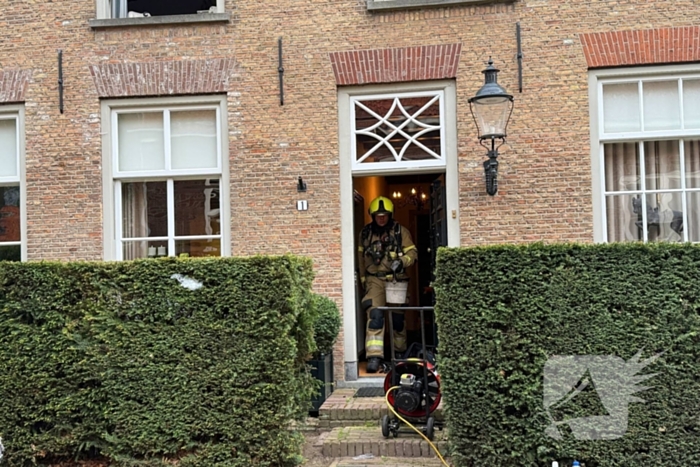 Brandweer ingezet voor schoorsteenbrand