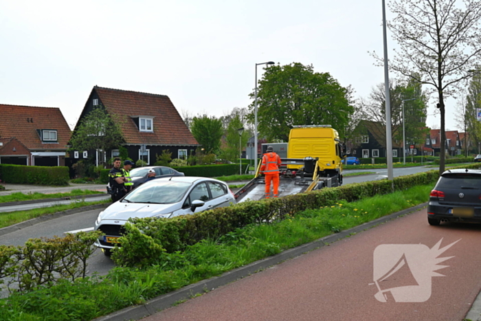 Oudere rijdt spook en komt in botsing met vrachtwagen