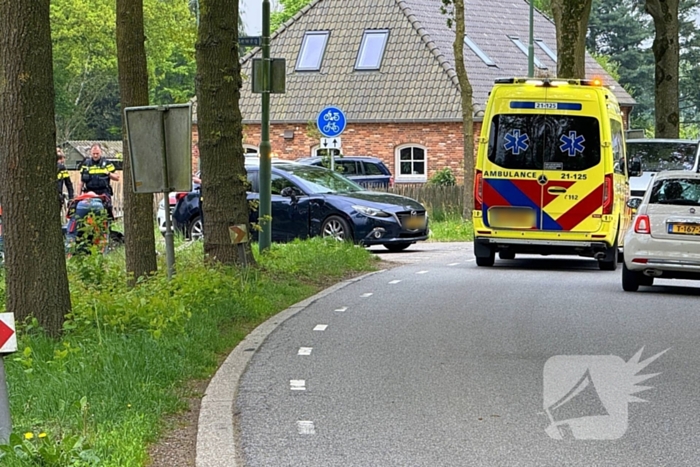 Scooterrijder aangereden door automobilist