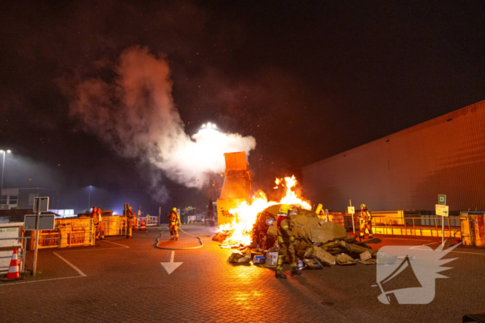 Hulpdiensten worstelen met toegang tot brand