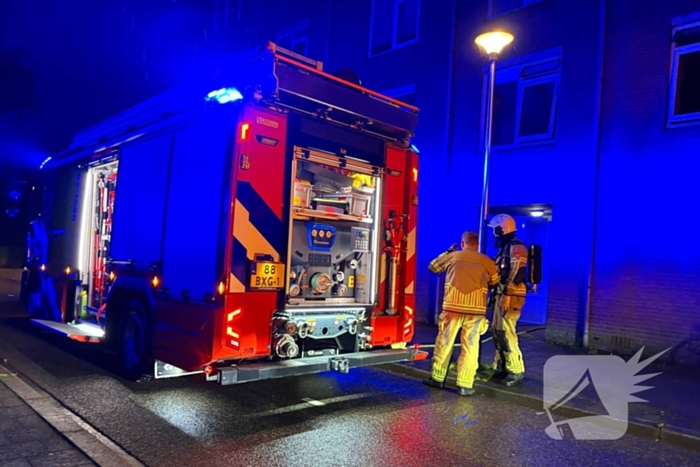 Brand in appartementencomplex veroorzaakt ontruiming