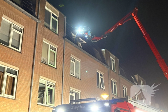 Brand in appartementencomplex veroorzaakt ontruiming