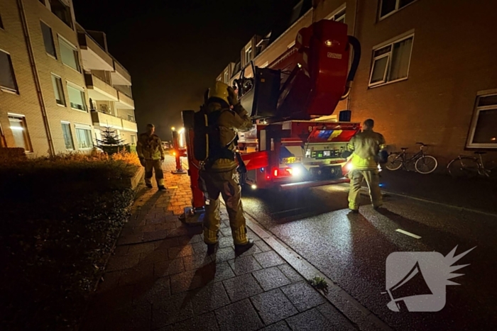 Brand in appartementencomplex veroorzaakt ontruiming