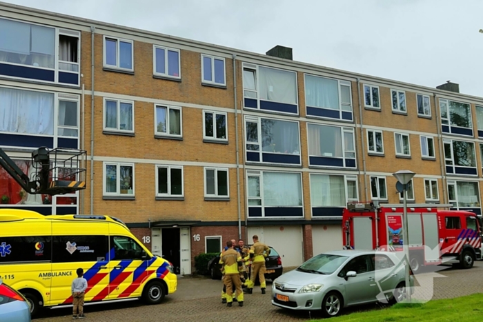 Wasmachine zorgt voor inzet brandweer