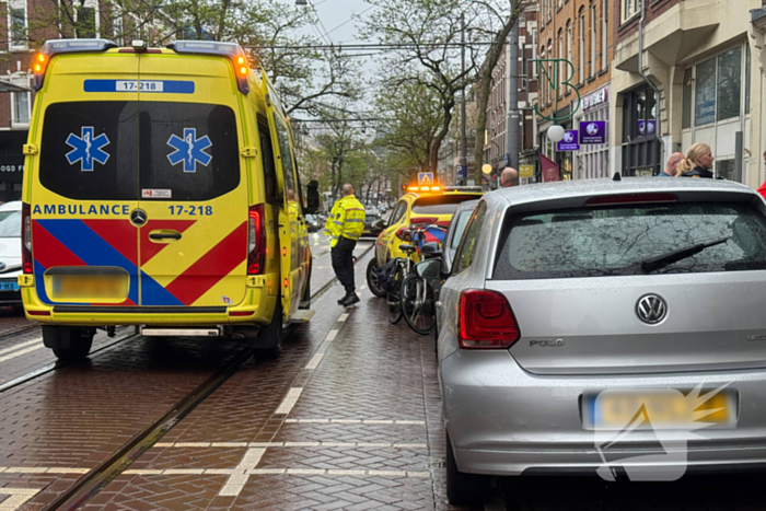 Fietser gewond aan been na aanrijding