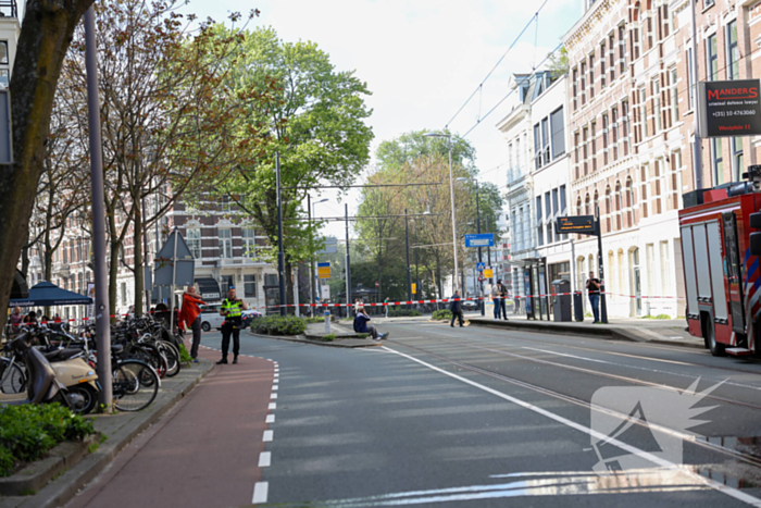 Veel rookontwikkeling bij grote brand in winkelpand