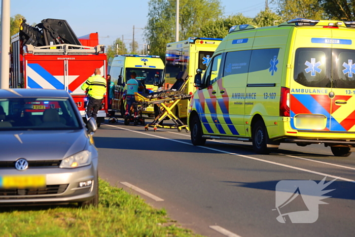 Grote inzet hulpdiensten bij ernstig ongeval