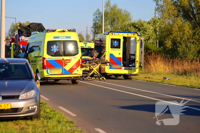 Grote inzet hulpdiensten bij ernstig ongeval