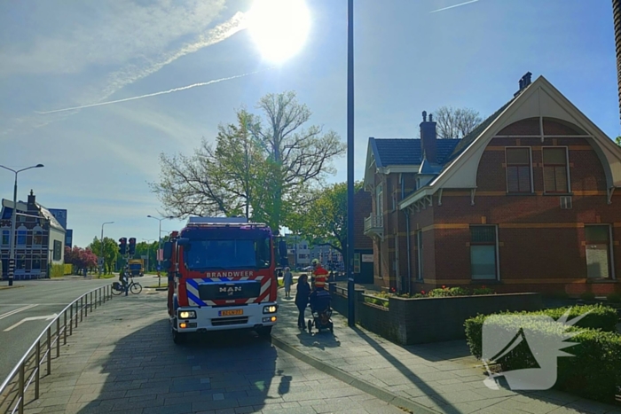 Brandweer ingezet voor gaslekkage in woning