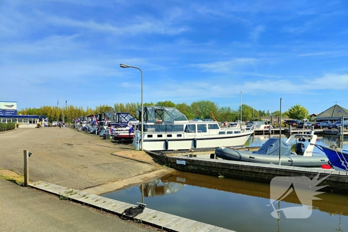 Brand in plezier boot snel onder controle