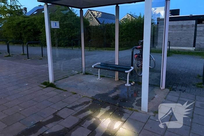 Brandweer ingezet voor brandend blikje