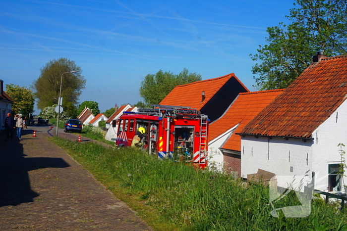 Brandweer ingezet voor brand in woning