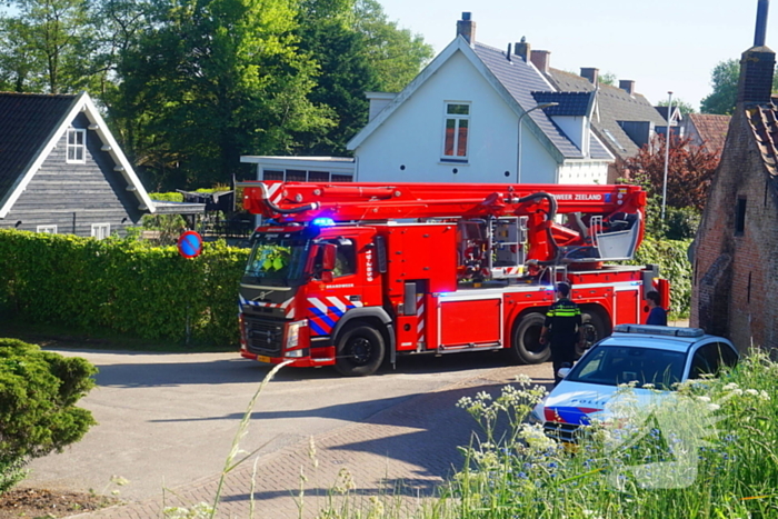 Brandweer ingezet voor brand in woning