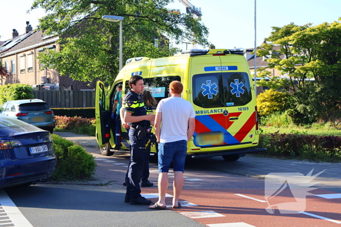 Fietser gewond bij aanrijding met auto