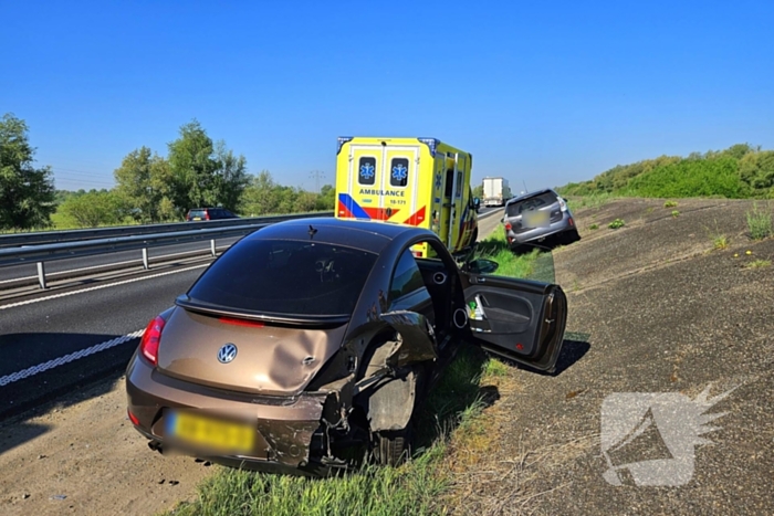 Voertuig geborgen na ongeval
