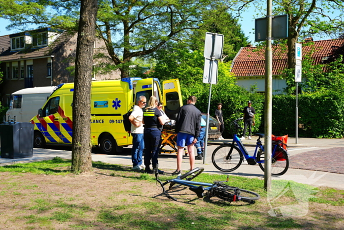 Fietser aangereden door scooterrijder