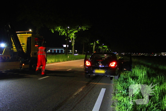 Ongeval zorgt voor afsluiting van rijstroken