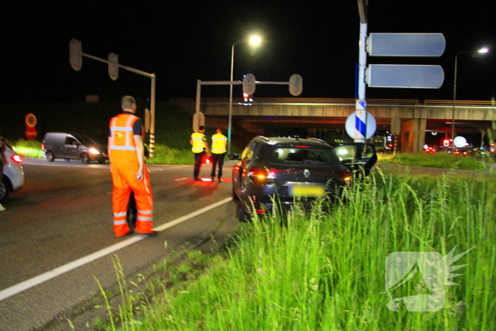 Ongeval zorgt voor afsluiting van rijstroken