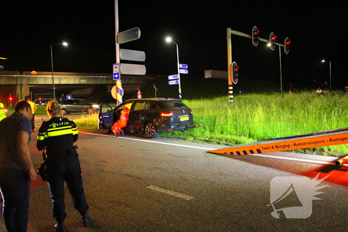 Ongeval zorgt voor afsluiting van rijstroken