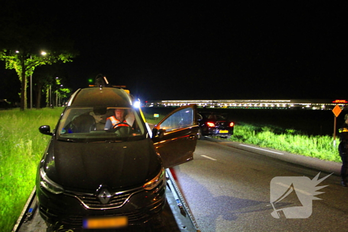 Ongeval zorgt voor afsluiting van rijstroken