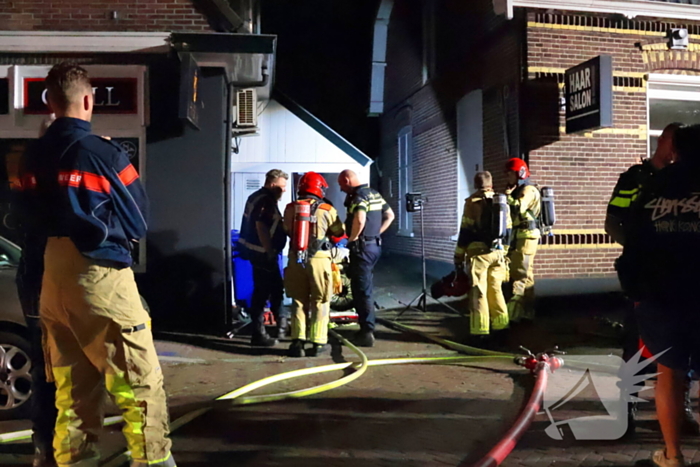 Politie doet onderzoek naar brand